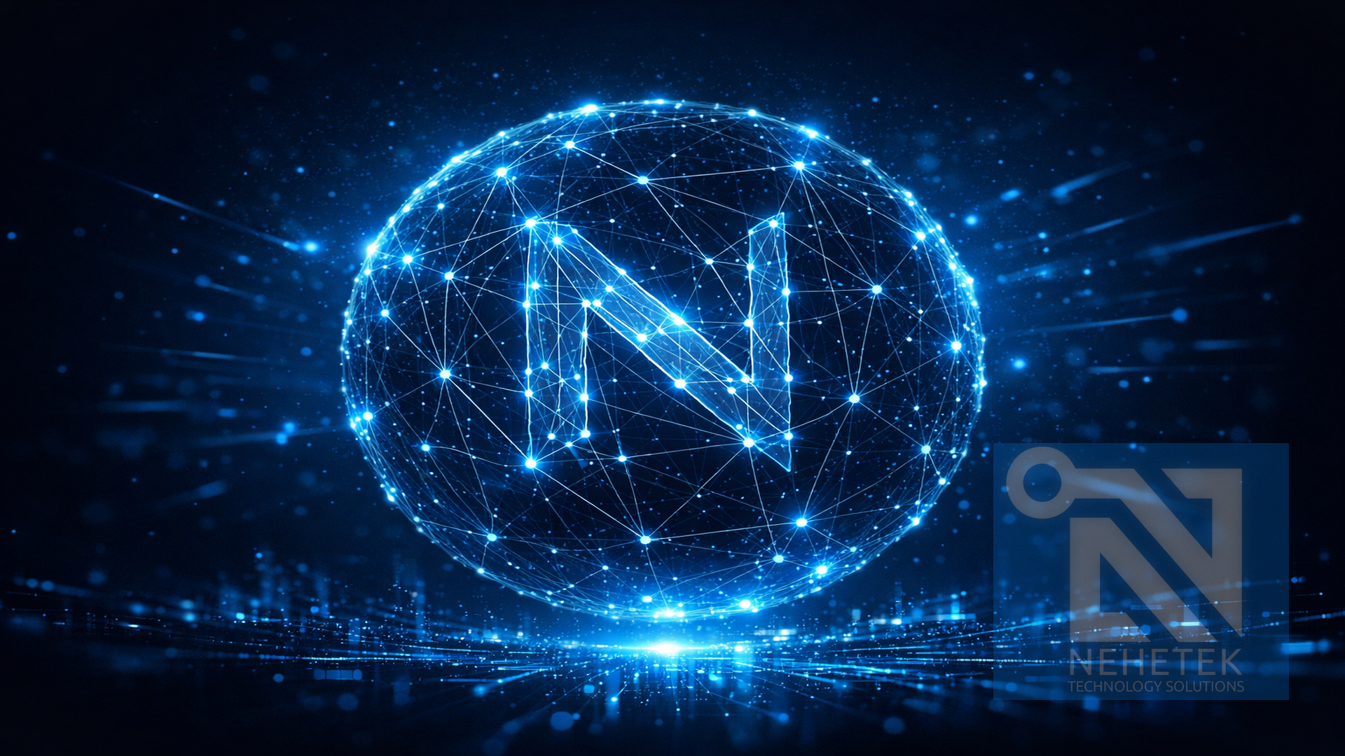 Digital network sphere representing resilient infrastructure